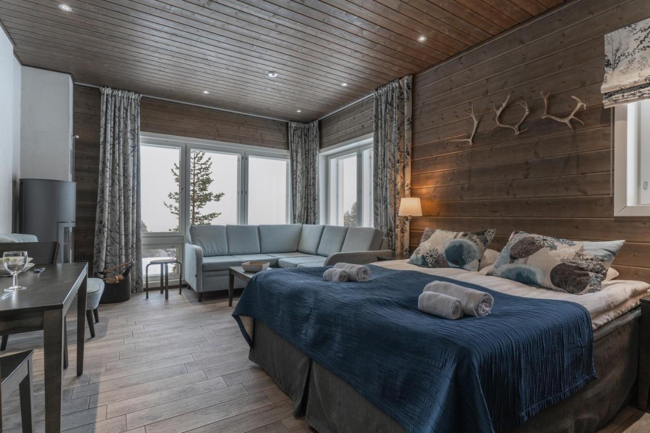 Ski-Inn Pyhaelinna Pyhätunturi Exterior foto
